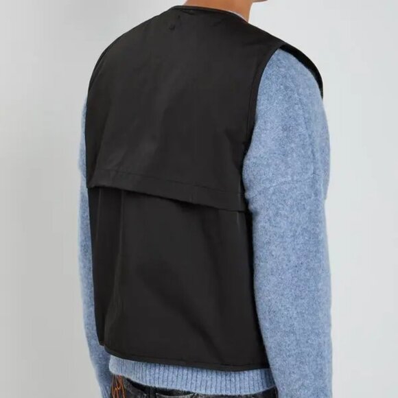 About Blank reversible quilted gilet vest XL mens - Picture 13 of 13